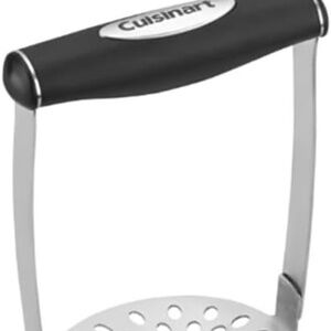 CUISINART CTG-00-MH Potato Masher, 3.0"(L) x 4.63"(W) x 7.62"(H), Black/Silver